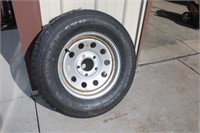 New 15" tire on rim