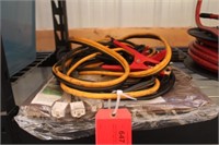 Tarp, cord & jumper cables