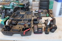 Assortment of Craftsman cordless tools