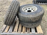 LT235/85R16 Tires w/ rims