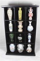 Miniature Japanese Vase Collection 1980