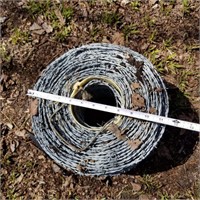 New Roll of 4 pt. Barbed Wire