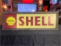 3ft x 1ft Framed Metal Shell Sign