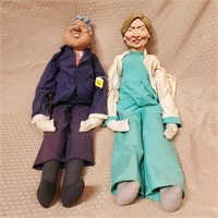 Drafts Bill & Hillary Clinton Dolls