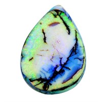 Natural 7.25ct Pear Cut Sterling Opal Gemstone