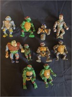 Lot of Teenage Mutant Ninja Turtles
