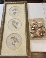 Wall decor floral