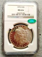 1878-Morgan Silver Dollar