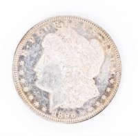Coin 1896  Morgan Silver Dollar BU DMPL