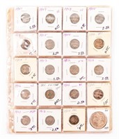 Coin 48 Liberty V Nickels & 1889 Morgan Dollar XF