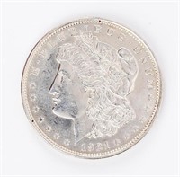 Coin 1921 Morgan Silver Dollar BU DMPL