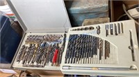WORK SHOPS BOX WITH DRILL BITS
