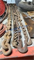 VARIOUS LOG CHAINS AND PIECES