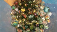 Vintage Marbles incl Lg # Cats Eyes