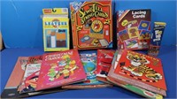 Vintage Kids Games & Coloring Books