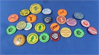 Vintage Pins-1974 PA Fishing License, Smokey the