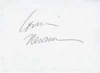 Laraine Newman signature cut
