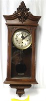 Victorian German Sonnerie Wall Regulator Clock