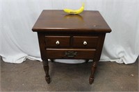 Ethan Allen by Baumritter 3-Drawer Night Stand