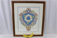 Sallie Middleton,"Symbols of Trinity" Signed Print