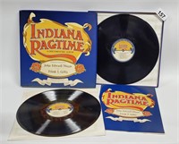1981 INDIANA RAGTIME 2 VINYL LP RECORD ALBUM SET