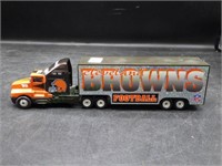 Cleveland Browns Tractor Trailer, White Rose