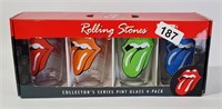 2010 ROLLING STONES 4pk PINT DRINKING GLASSES 2of2