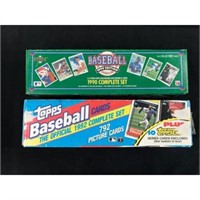 Two Baseball Complete Sets 1992 Topps/1990 Ud