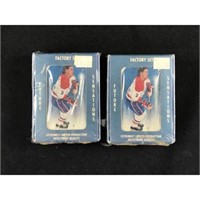 Two 1991 Ultimate Hockey Sealed Sets