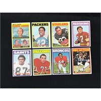 Over 90 1972 Topps Football Cards
