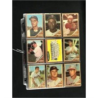 35 1962 Topps Baseball Cards