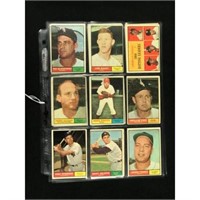 14 1961 Topps Baseball Stars/hof/leader Cards