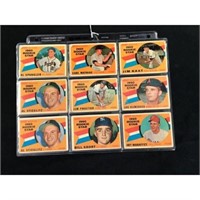 20 1960 Topps Baseball Rookie Cards