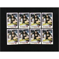10 1981-82 Topps Ray Bourque Vending Cards
