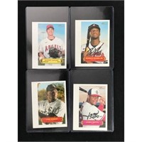 4 2022 Topps Heritage Poster Box Toppers