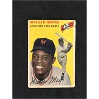 1954 Topps Willie Mays Low Grade