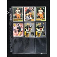 6 Brett Favre Cards With Rc/prototypes