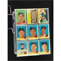 29 Different 1958 Topps Red Sox Cards