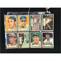 20 Different 1952 Topps Red Sox Cards