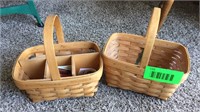 2 Longaberger Baskets