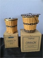 Longaberger miniature baskets