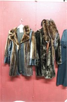 (2) Fur Coats