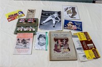 Baseball Pictures & Manuals and Stereo Scope