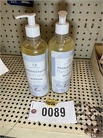 TWO BOTTLES OF ANTI BACTERIAL HAND SOAP