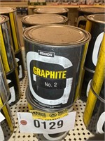 SIX 1 POUND CANS OF GRAPHITE