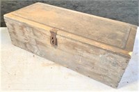 primitve 24inch wooden tool box- good condition