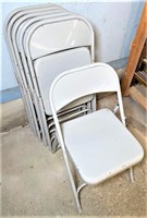 6 pcs- folding chairs- nice