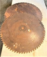 2- 27 inch buzz saw blades