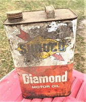 2 gal. Sunoco oil can
