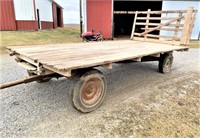 15 ft Hay wagon - fair cond. few bad tires